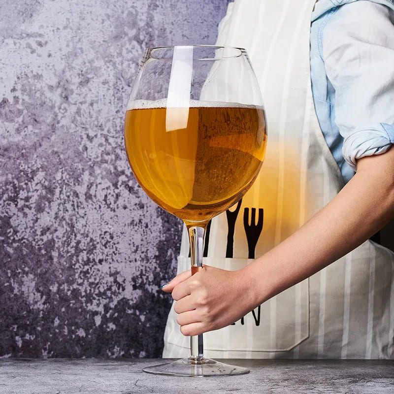 Taça de Vinho Cristal Gigante 3 Litros Bar em Casa Zeraffe - Zeraffe | Novidades exclusivas e produtos que facilitam sua vida