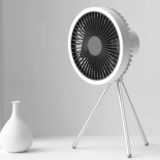 Ventilador de Coluna Portátil Recarregável de Mesa Zeraffe - Zeraffe | Novidades exclusivas e produtos que facilitam sua vida